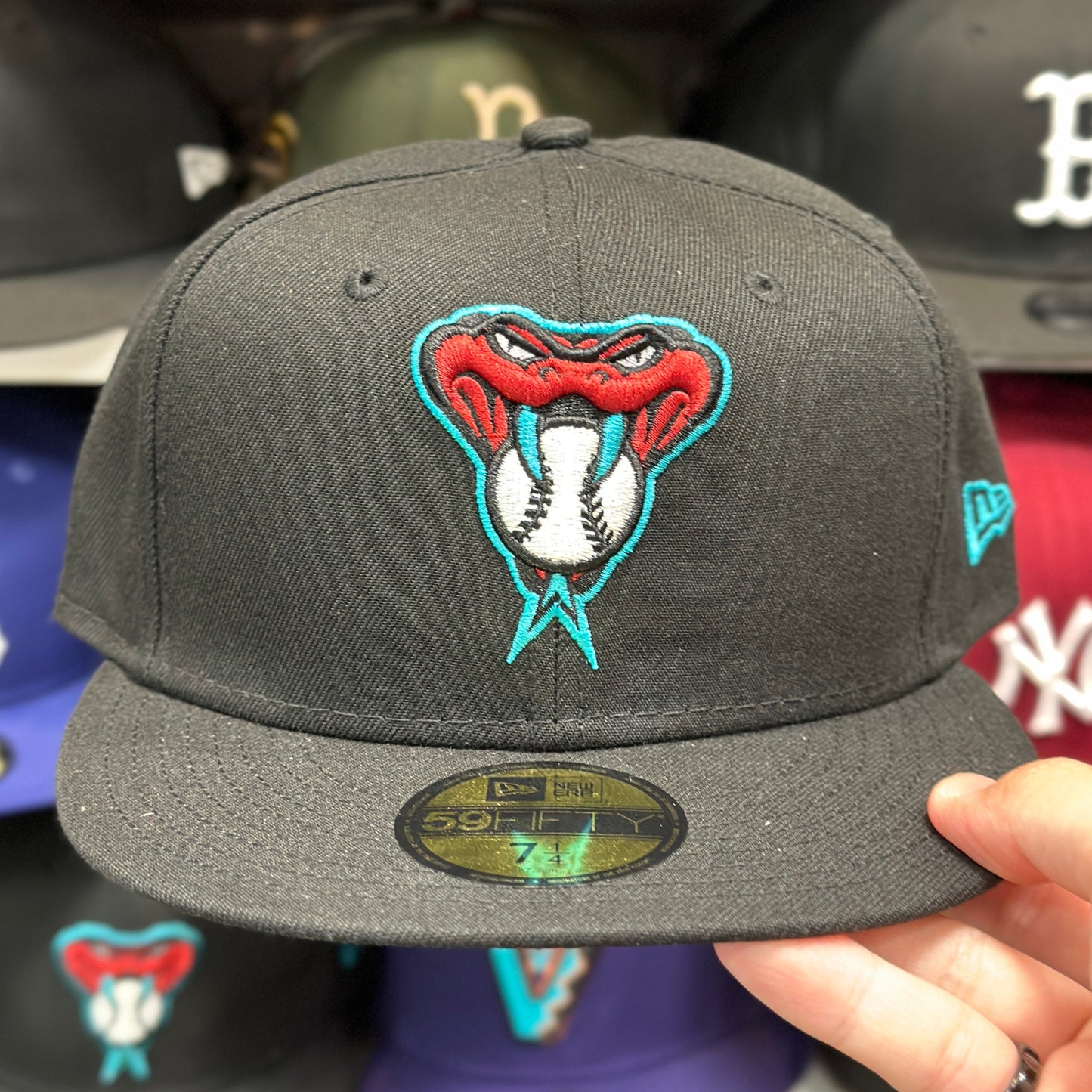 New Era 59FIFTY Arizona Diamondbacks MLB Fitted Cap Sized Cap Black
