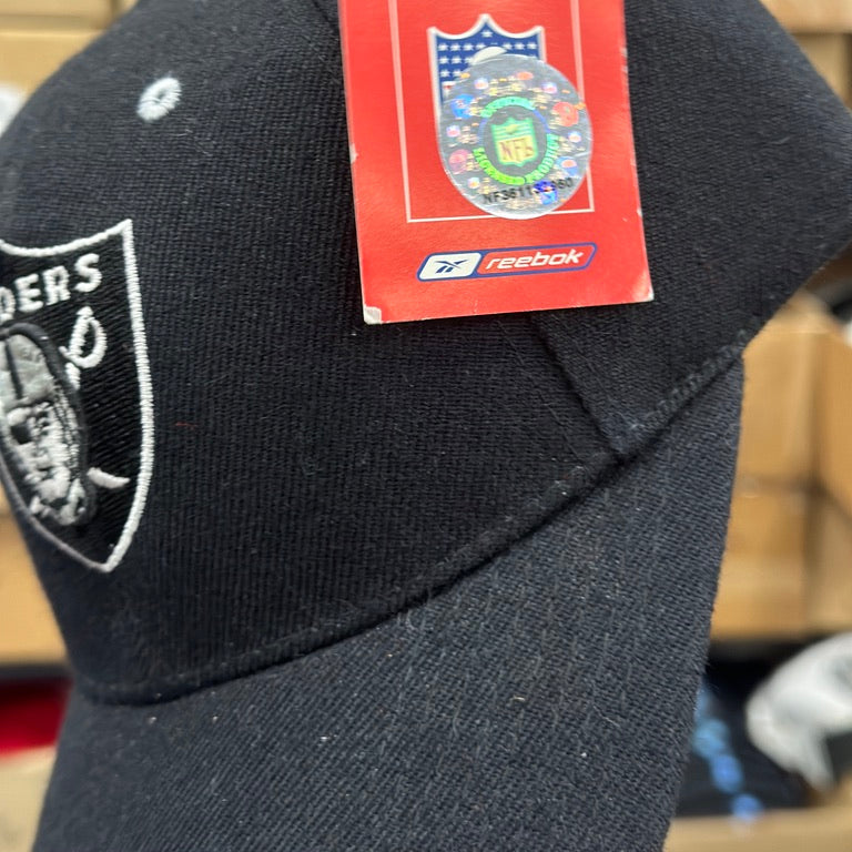 Oakland Raiders NFL Ball Cap | Vintage Reebok | Black