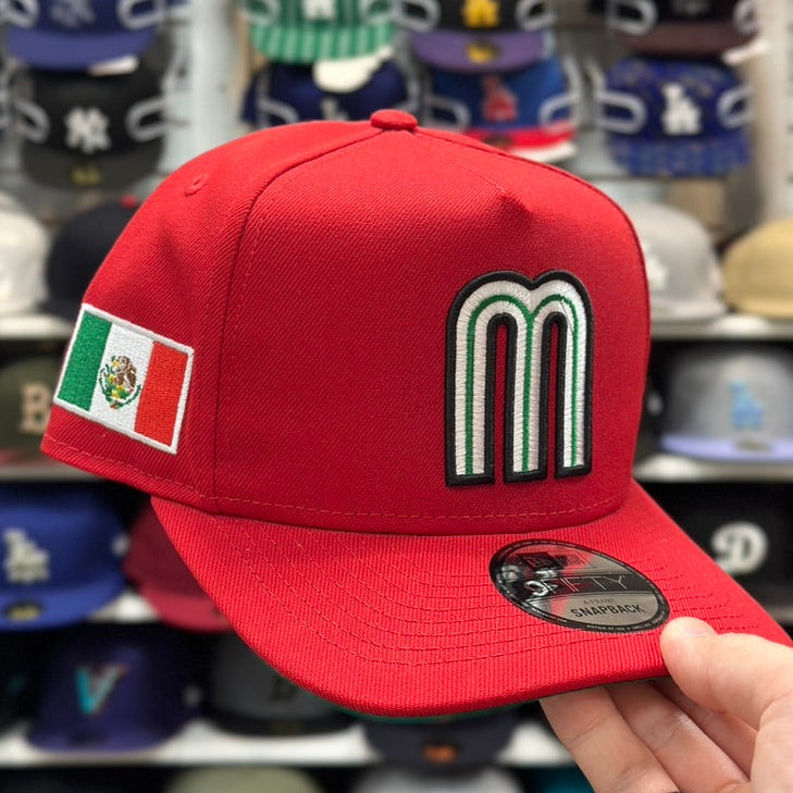 Mexico WBC World Baseball Classic | New Era 9FIFTY A-Frame Snapback | Red