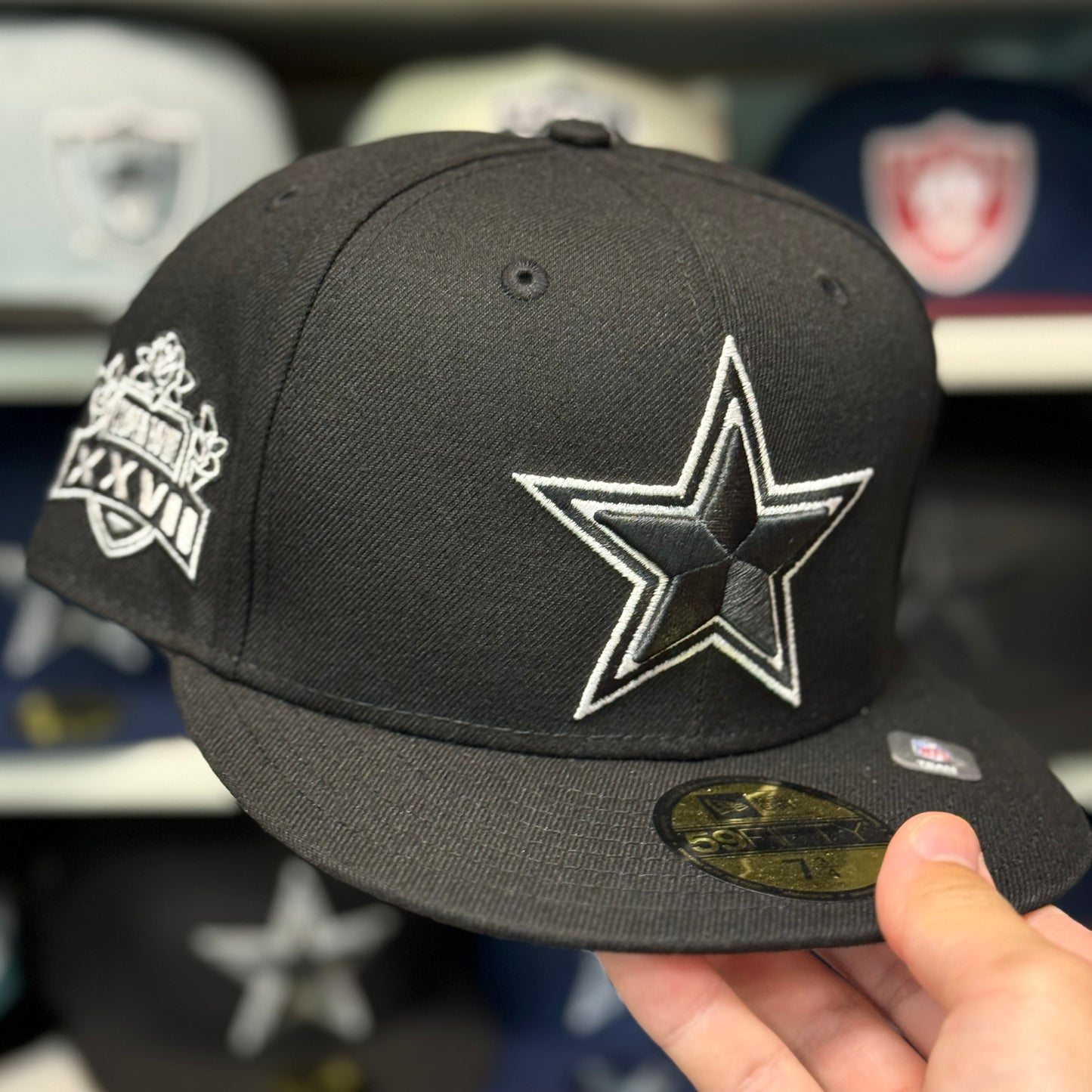 New Era Dallas Cowboys 'Super Bowl XXVII' 59FIFTY Fitted Hat | Black