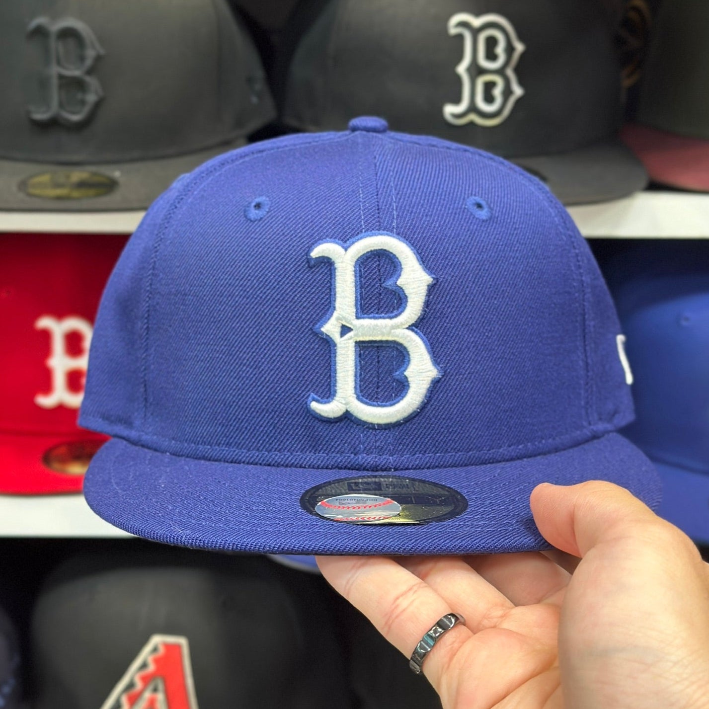 New Era Brooklyn Dodgers Blue/White59FIFTY Fitted Hat