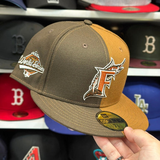 New Era Florida Marlins 'World Series' 59FIFTY Fitted Hat | Dual Tone