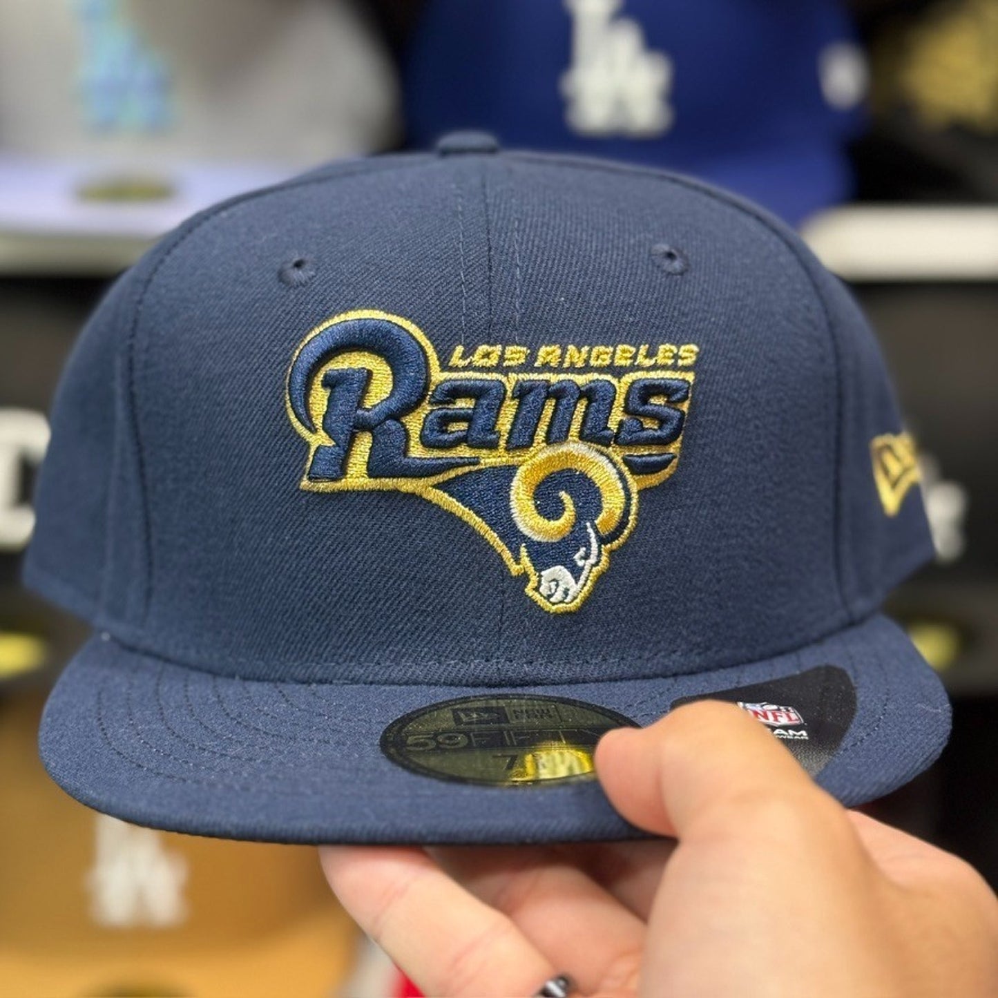 New Era Los Angeles Rams 59FIFTY Fitted Hat | Blue