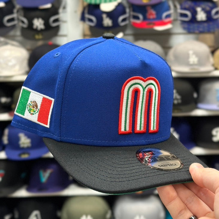 Mexico WBC World Baseball Classic | New Era 9FIFTY A-Frame Snapback | Blue/Black