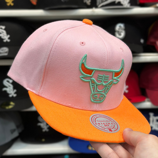 Chicago Bulls Multicolor Mitchell & Ness Snapback