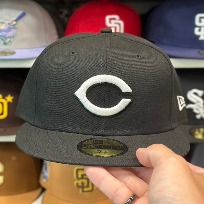 New Era Cincinnati Reds 59FIFTY Fitted Hat | Black