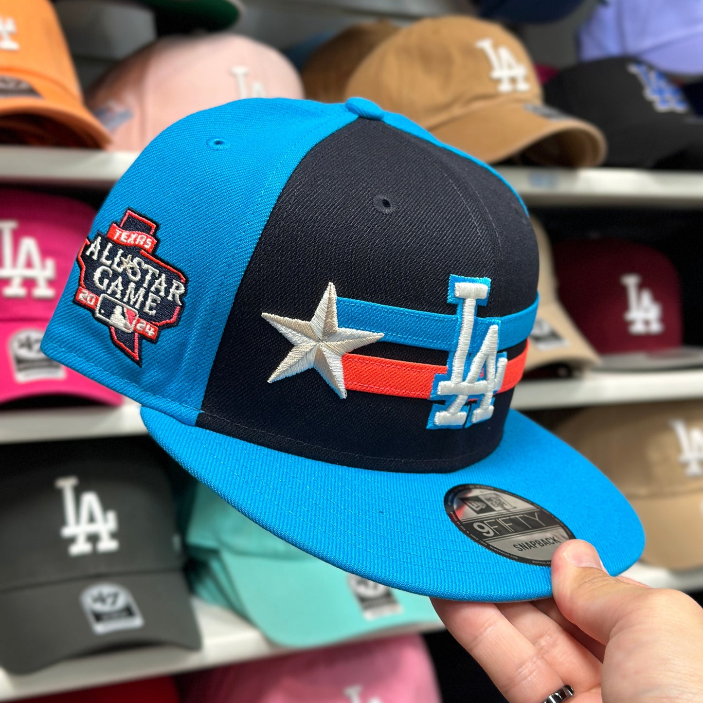 New Era Los Angeles Dodgers 'Texas All Star Game' 9FIFTY Snapback Electric Blue