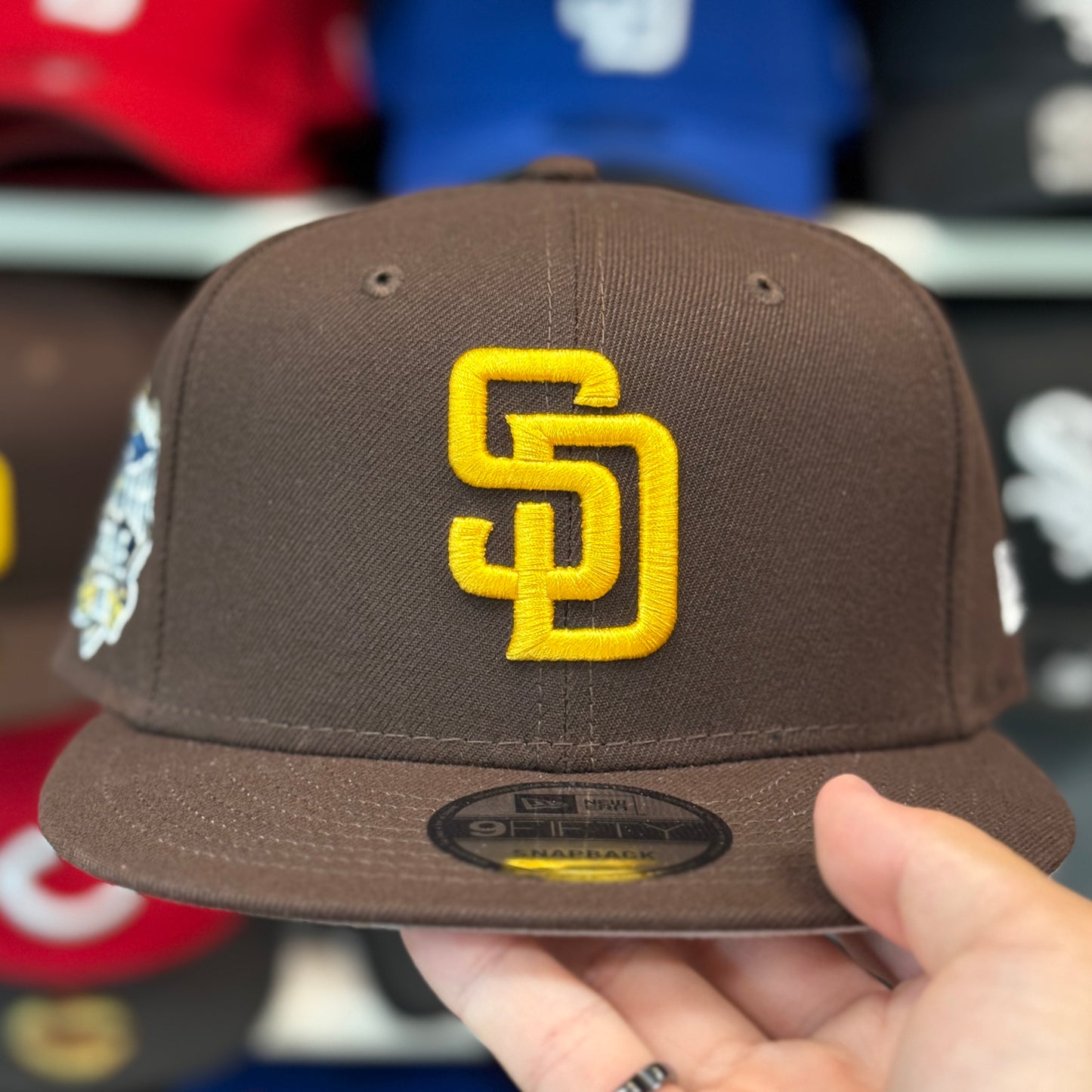 New Era San Diego Padres 'All Star Game' 9FIFTY Snapback Brown