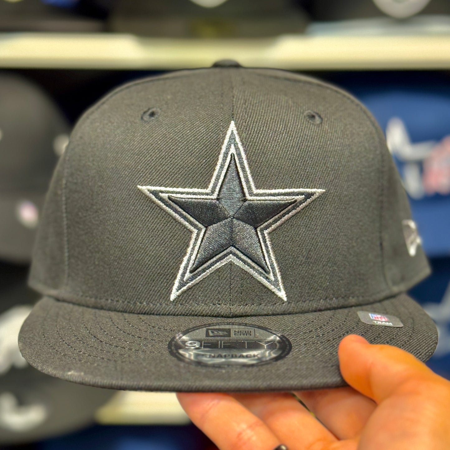 New Era Dallas Cowboy 9FIFTY Snapback Hat | Black