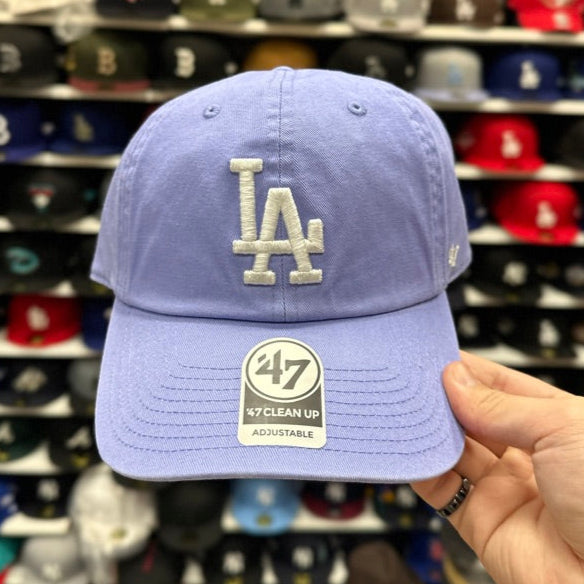 LA Dodgers MLB Dad Cap '47 Brand Clean Up Adjustable Curve Hat Color Options