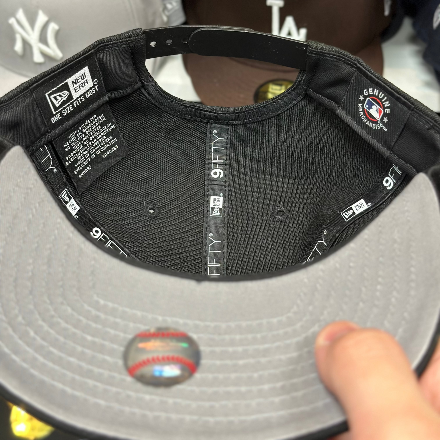 Atlanta Braves MLB A-Frame | New Era 9FIFTY Adjustable Snapback | Black