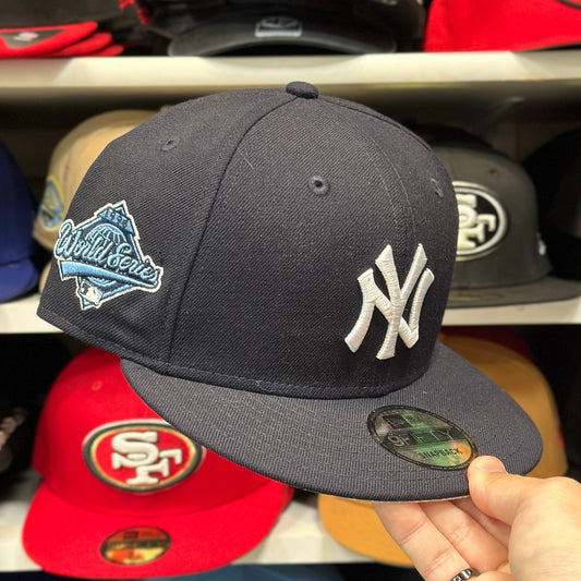 New Era New York Yankees 'World Series' Navy/Baby Blue Paisley 9FIFTY Snapback