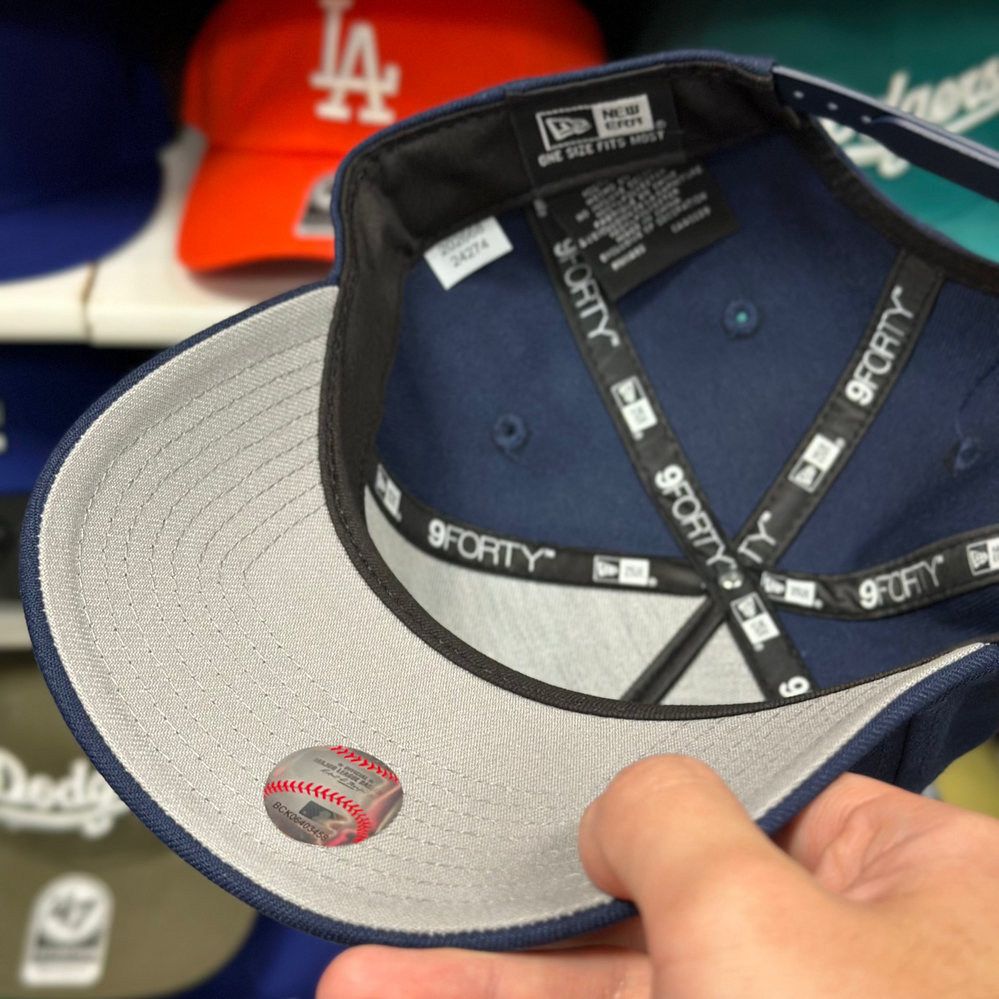 LA Dodgers A-Frame Snapback | New Era 9FORTY | Navy