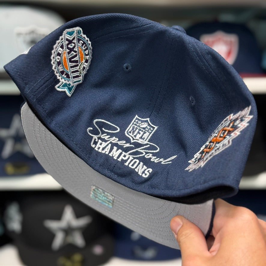 New Era Dallas Cowboys 'Super Bowl Identity' 59FIFTY Fitted Hat | Navy