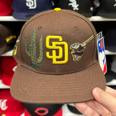 San Diego Padres 'SD Theme' Pro Standard Snapback Brown