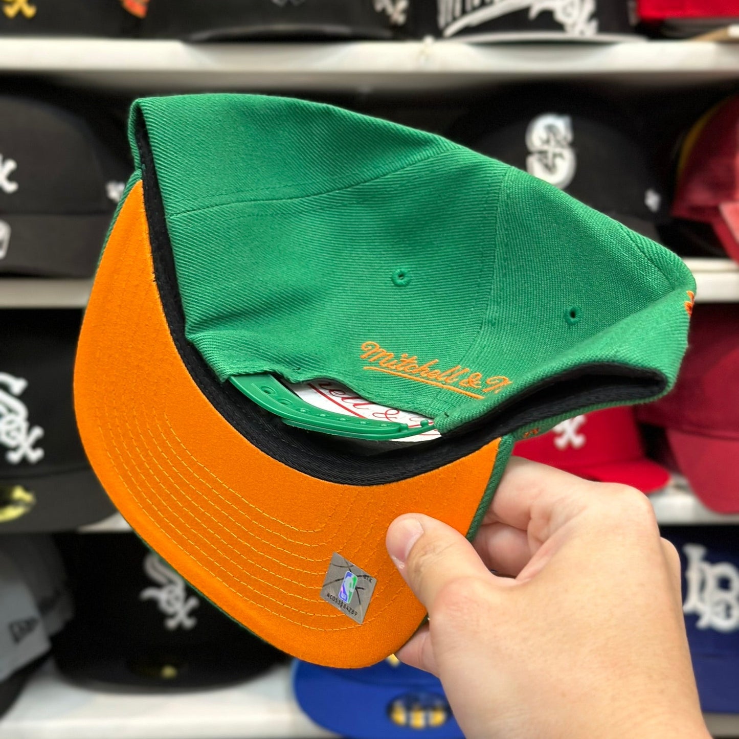 Chicago Bulls NBA Snapback | Mitchell & Ness Original Fit | Green