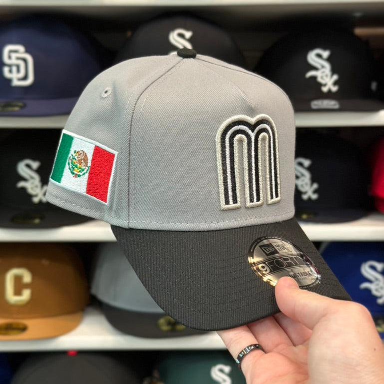 Mexico WBC World Baseball Classic | New Era 9FIFTY A-Frame Snapback | Gray/Black