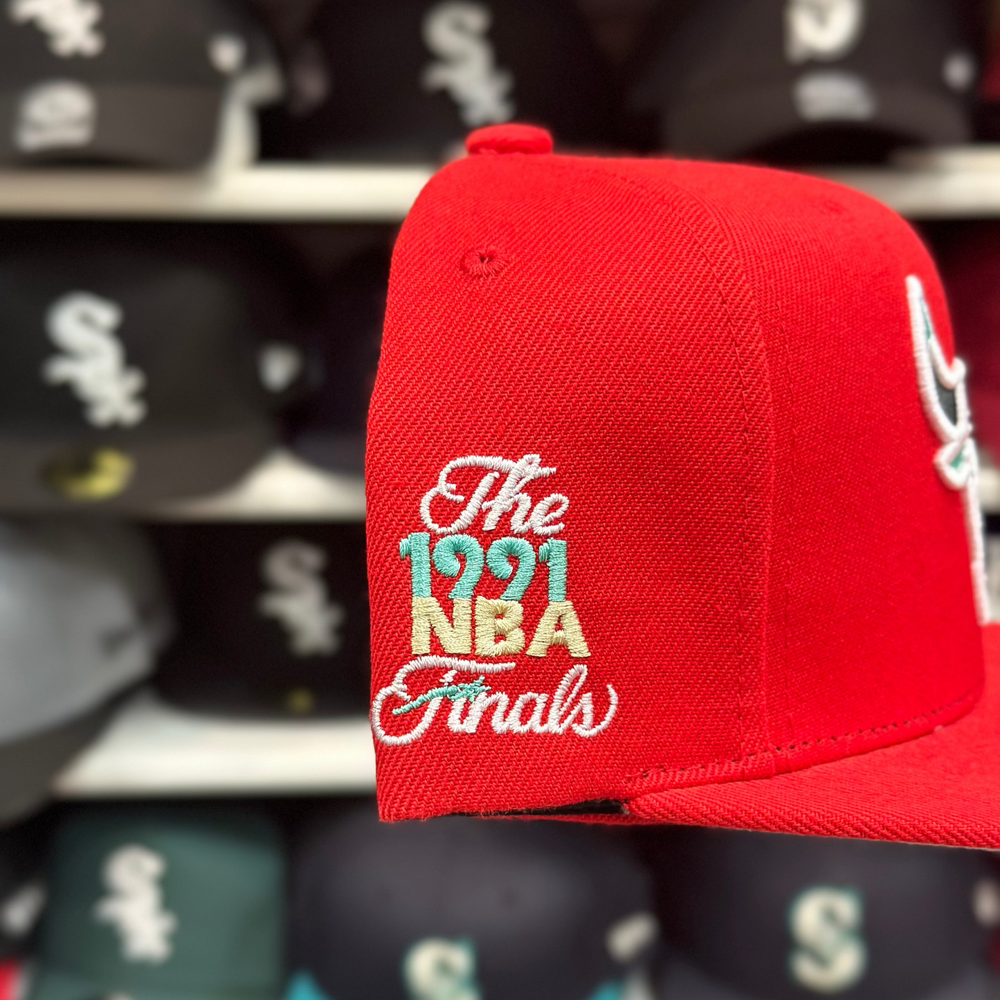 Chicago Bulls NBA Snapback | Mitchell & Ness Original Fit | Red
