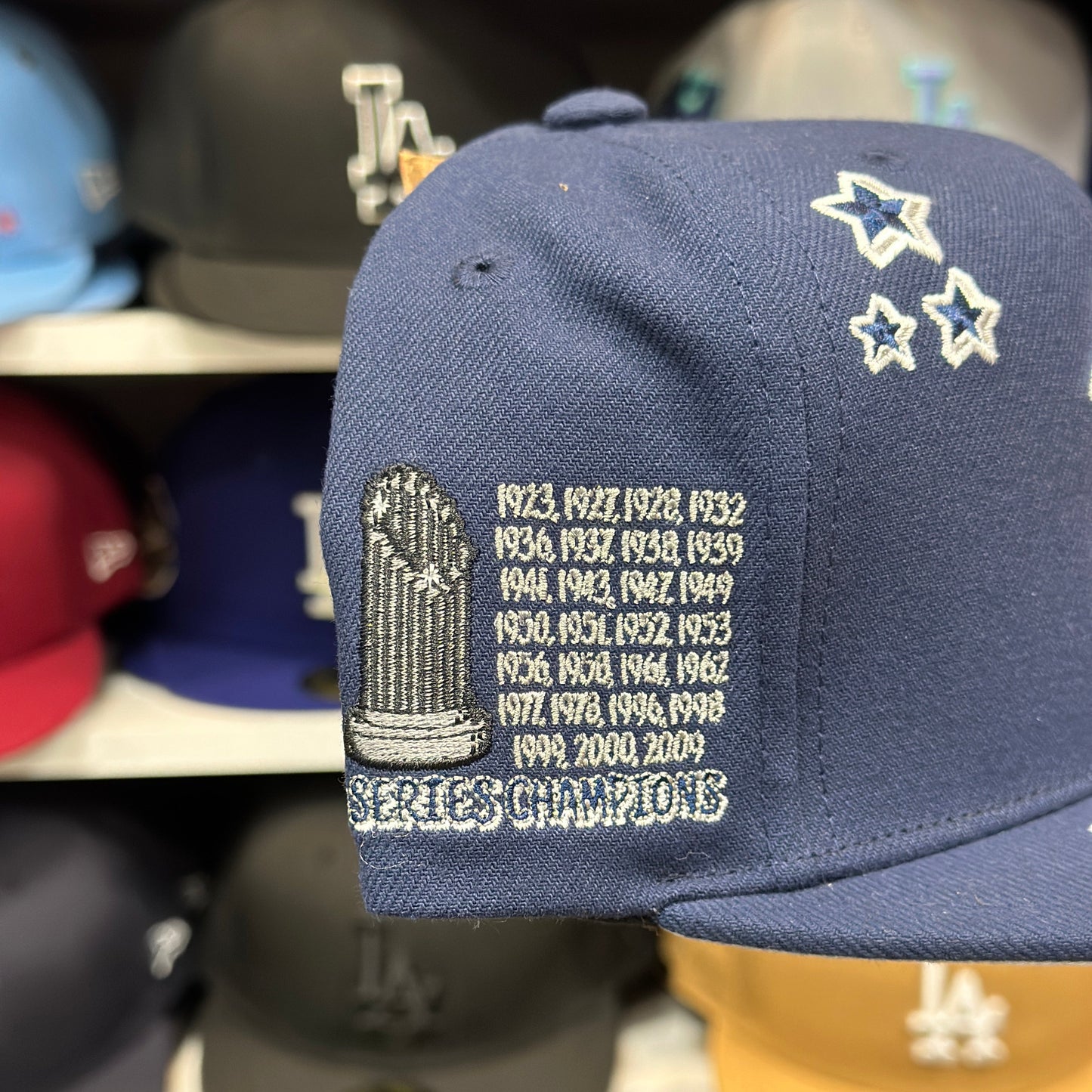 New York Yankees MLB Celebratory Patch | Mitchell & Ness Snapback | Navy