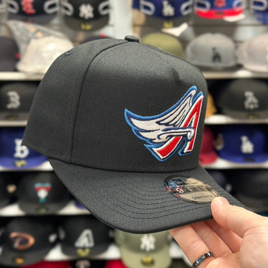 New Era Los Angeles Angels A-Frame Black 9FIFTY Snapback