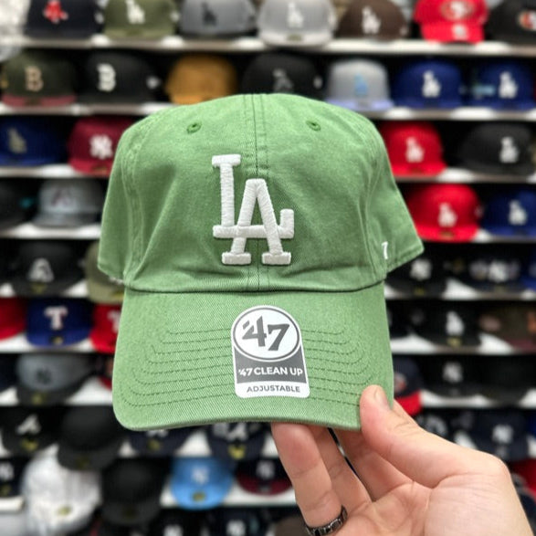 LA Dodgers MLB Dad Cap '47 Brand Clean Up Adjustable Curve Hat Color Options