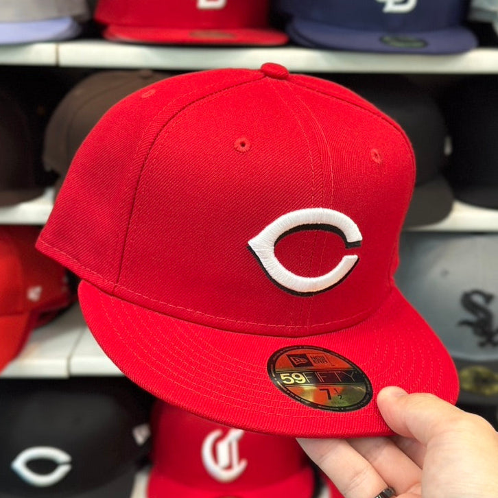 New Era 59FIFTY Cincinnati Reds MLB Fitted Cap Sized Cap Red