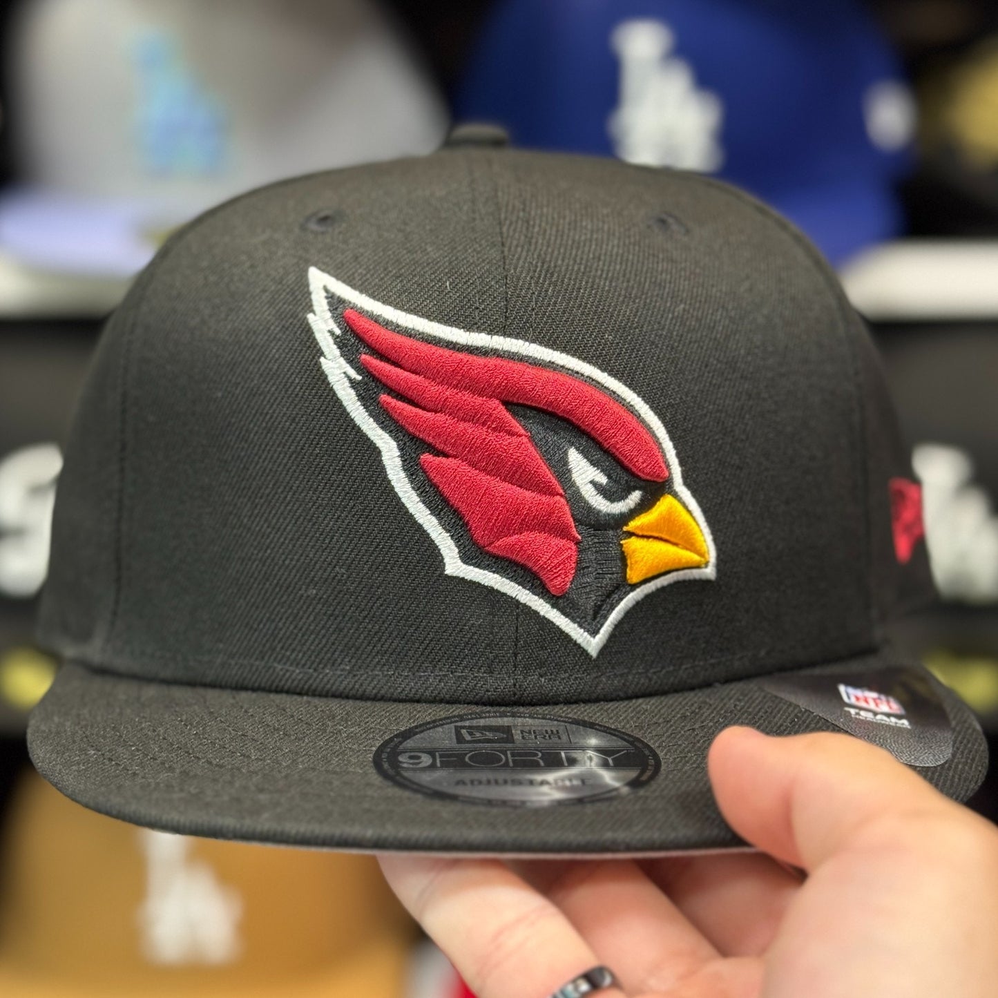 New Era Arizona Cardinals 9FIFTY Snapback Hat | Black