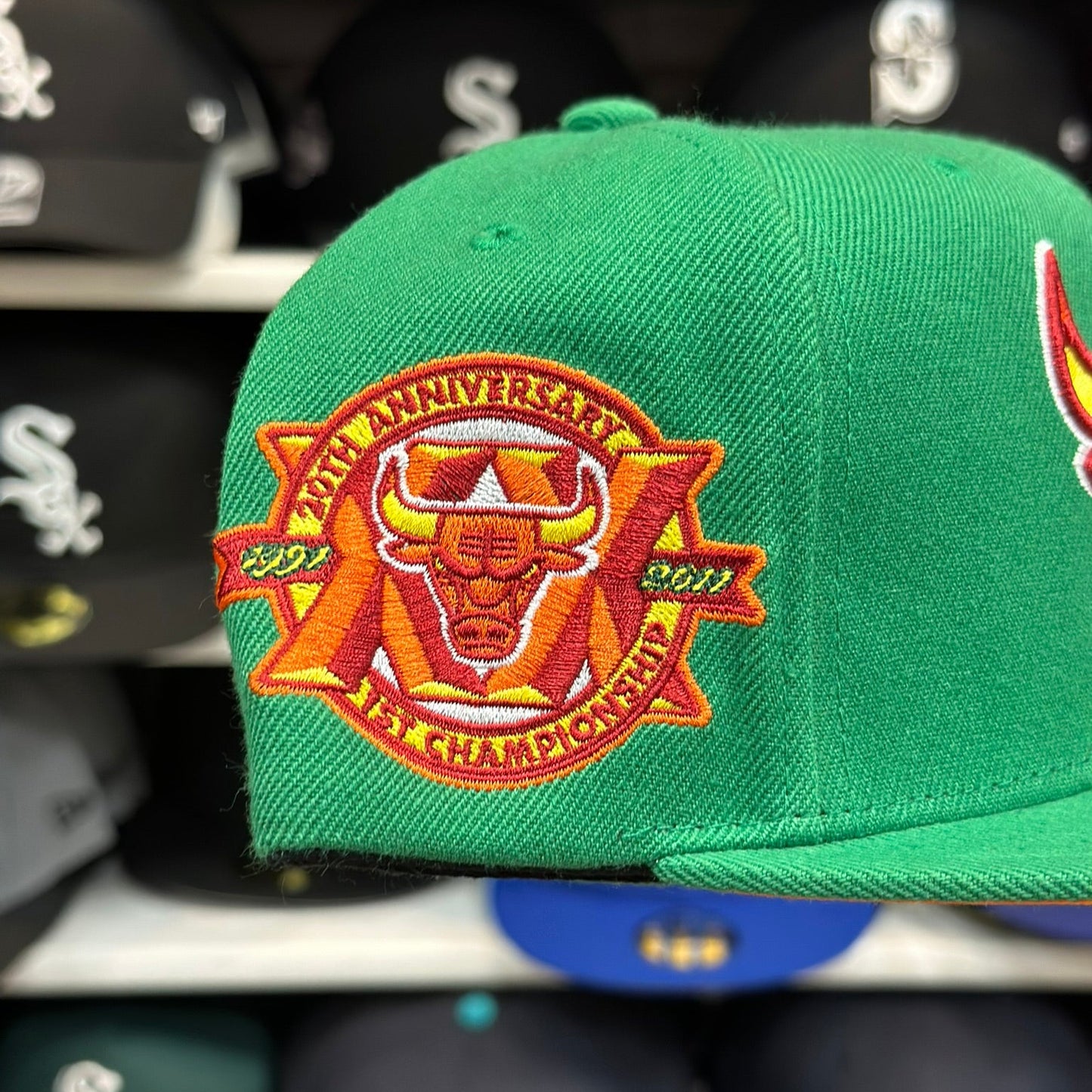 Chicago Bulls NBA Snapback | Mitchell & Ness Original Fit | Green