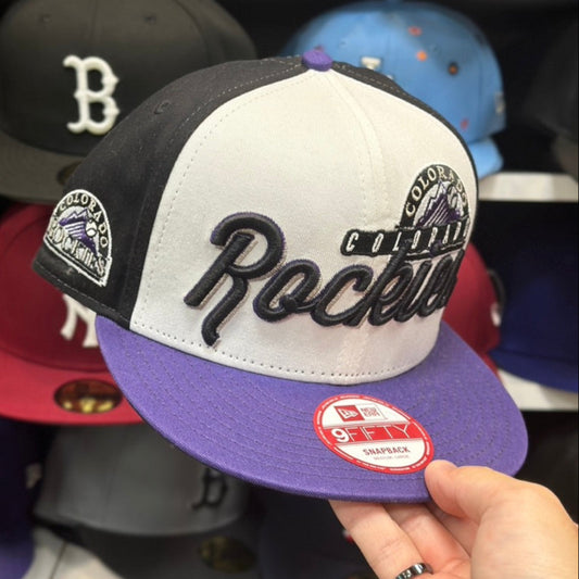 New Era Colorado Rockies Multicolor Vintage 9FIFTY Snapback