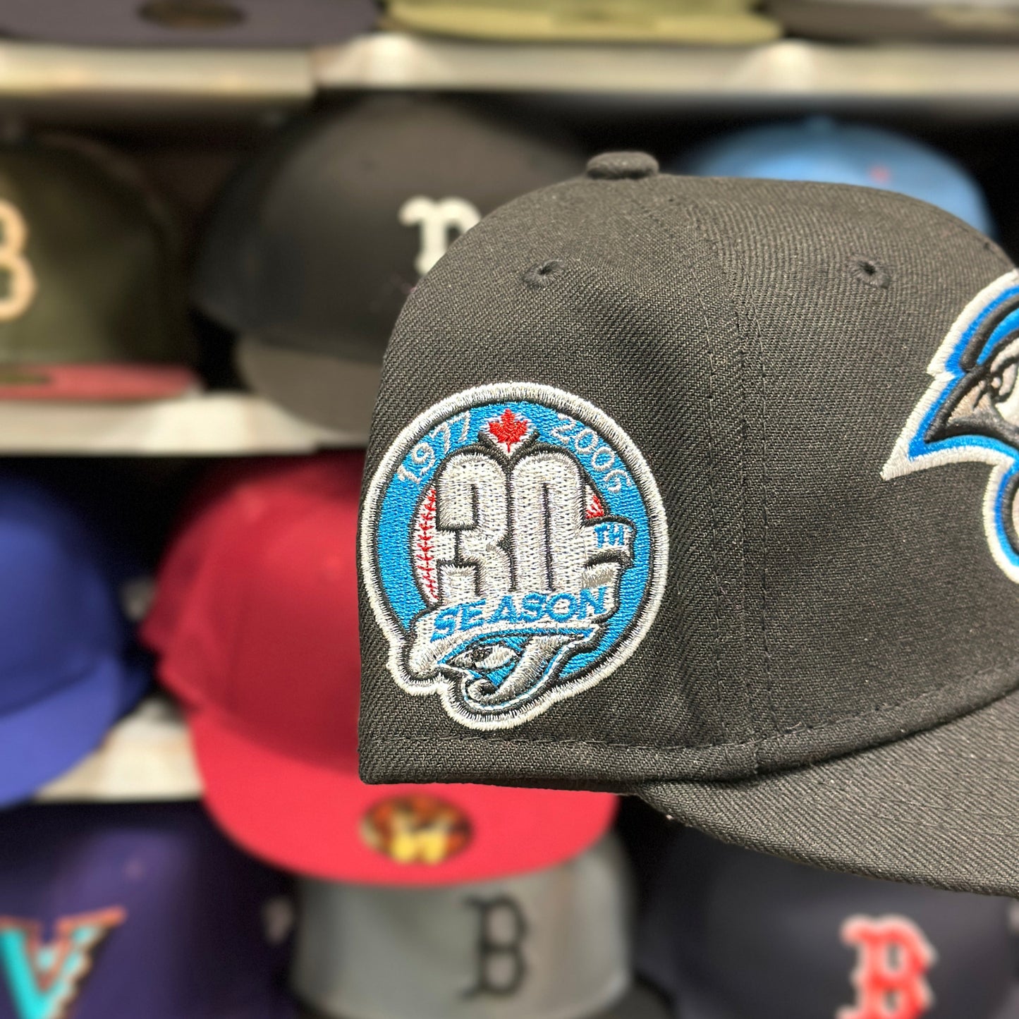 Toronto Blue Jays MLB 30th Season | New Era 59FIFTY Fitted Cap | Black