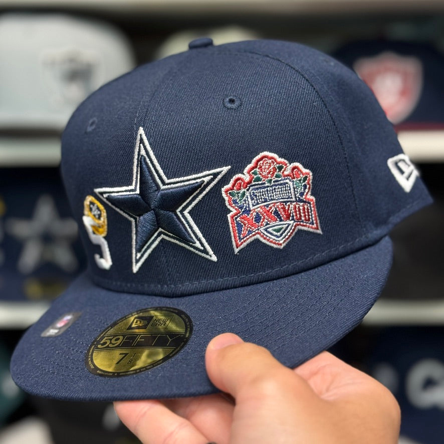 New Era Dallas Cowboys 'Super Bowl Identity' 59FIFTY Fitted Hat | Navy