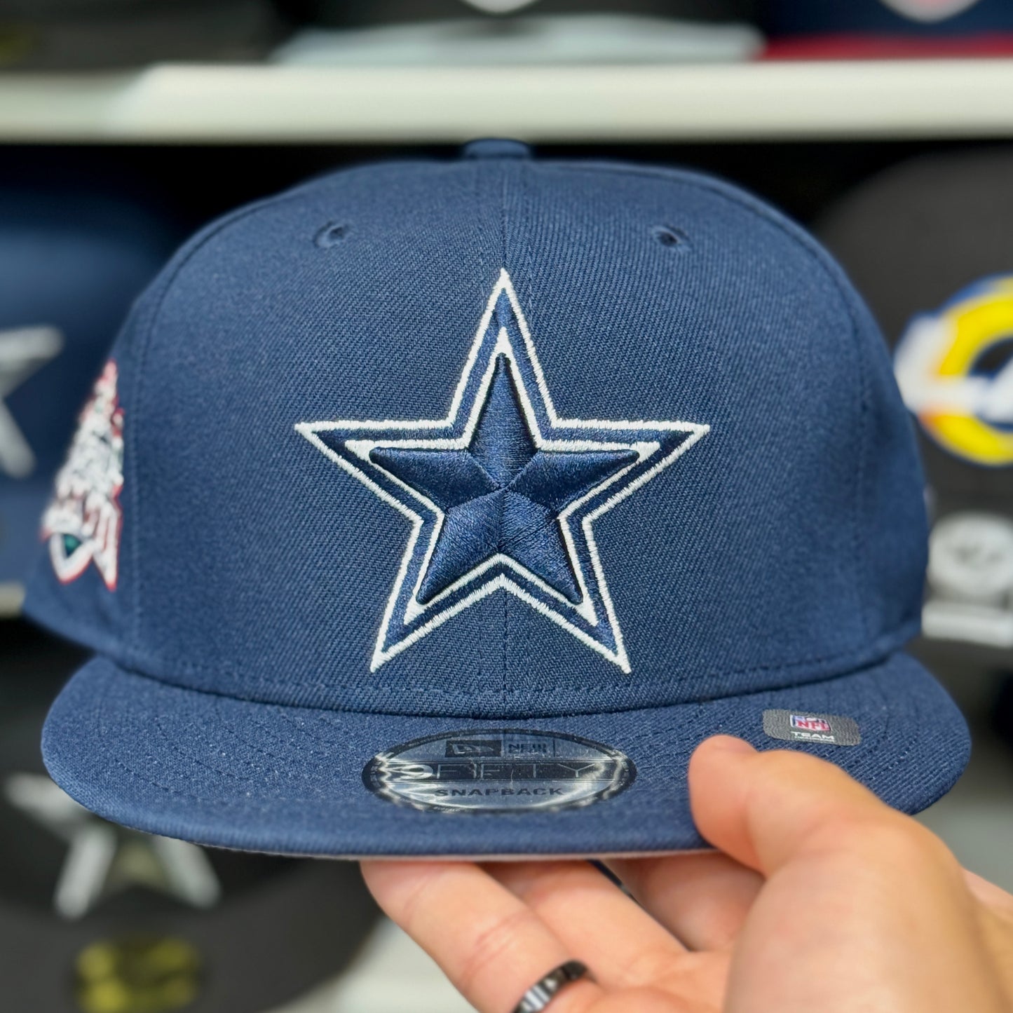 New Era Dallas Cowboy 'Super Bowl' 9FIFTY Snapback | Navy
