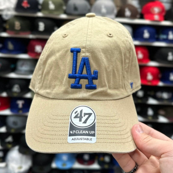 LA Dodgers MLB Dad Cap '47 Brand Clean Up Adjustable Curve Hat Color Options