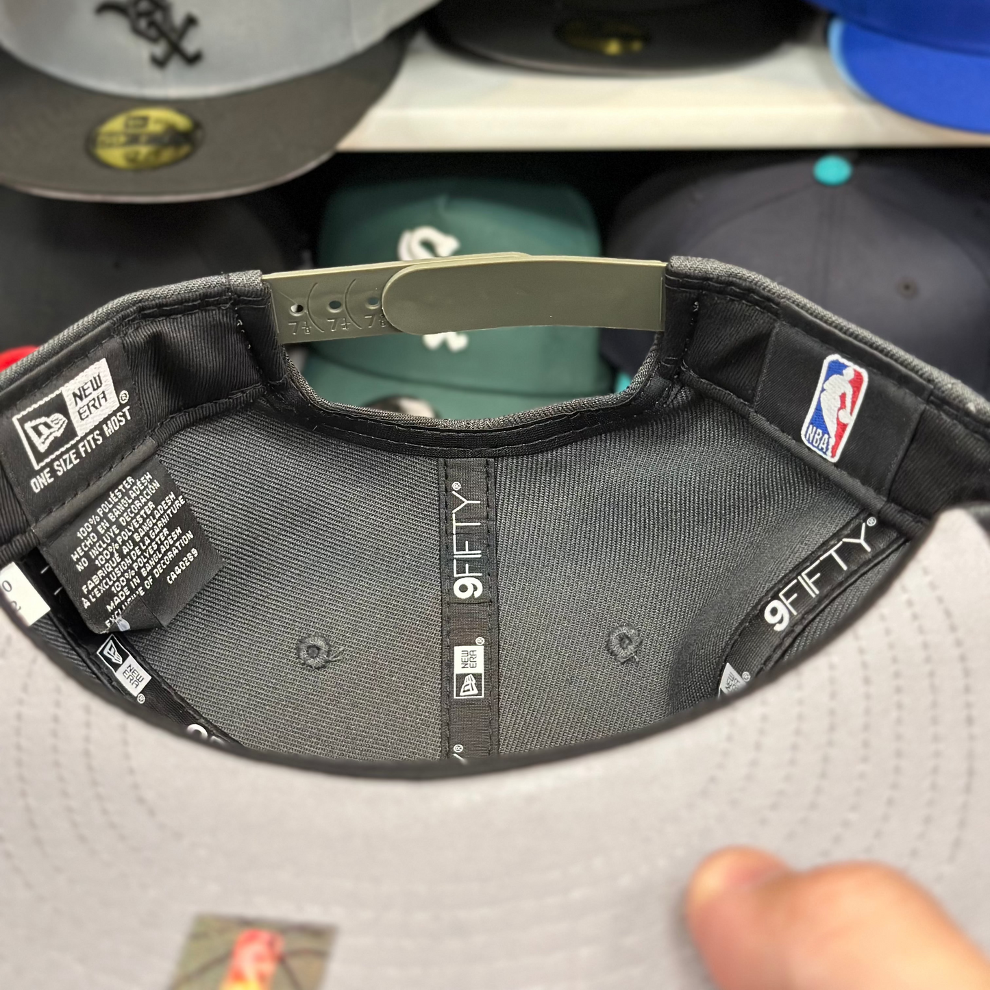 Chicago Bulls NBA Two Tone New Era 9FIFTY Snapback | Gray/Olive