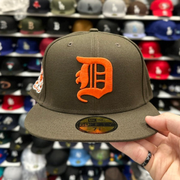 Detroit Tigers MLB 'Forbes Field World Series' Patch | New Era 59FIFTY Fitted Hat | Olive