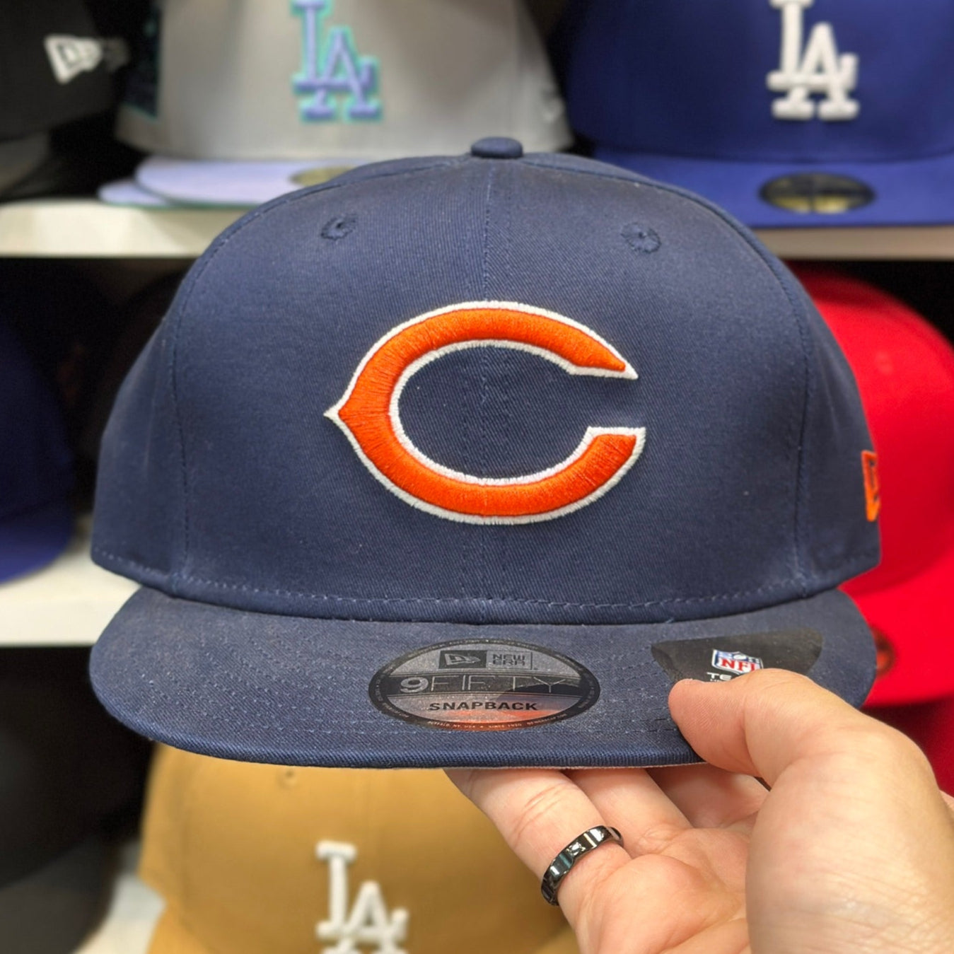 New Era Chicago Bears Navy 9FIFTY Snapback