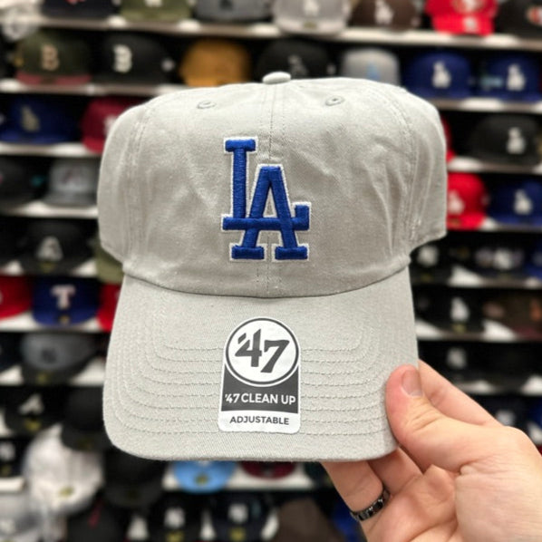 LA Dodgers MLB Dad Cap '47 Brand Clean Up Adjustable Curve Hat Color Options