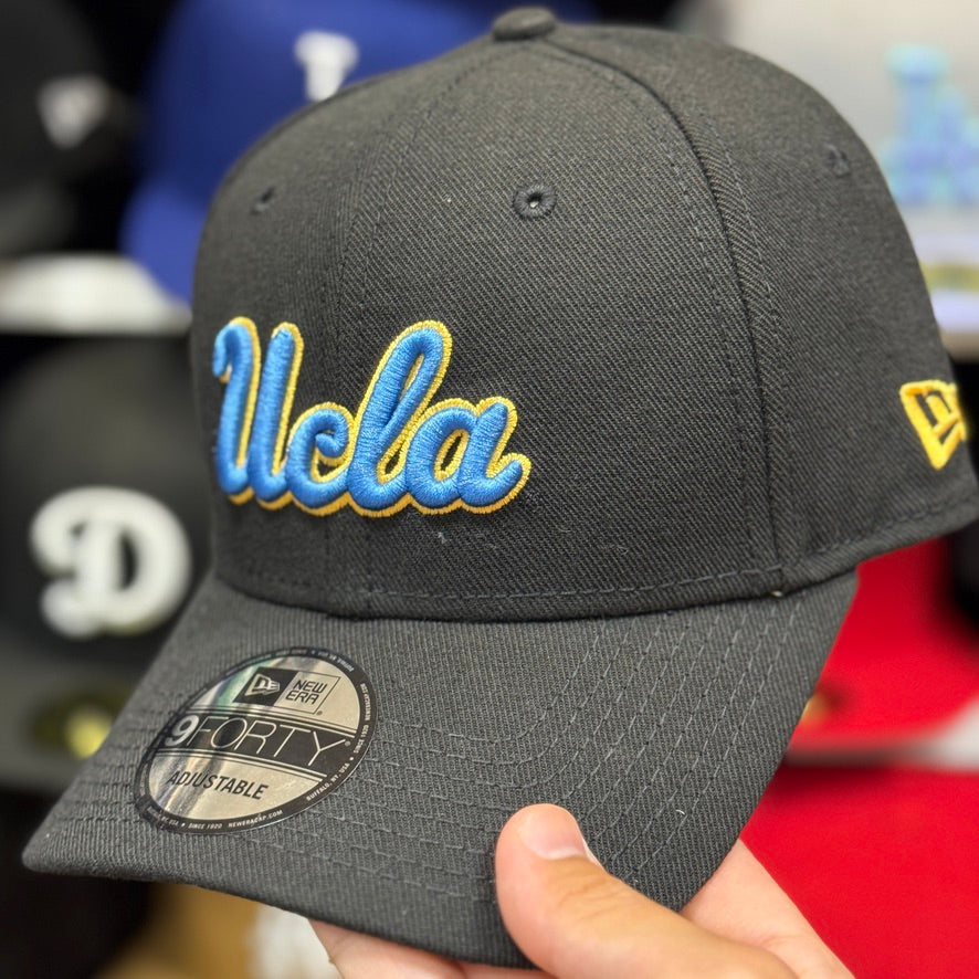 New Era UCLA Script 9FORTY Ball Cap | Black