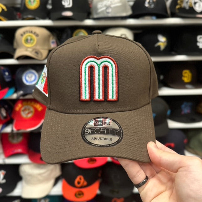 Mexico WBC World Baseball Classic | New Era 9FIFTY A-Frame Snapback | Brown