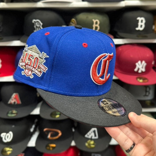 New Era Cincinnati Reds '150 Years' Blue/Black 9FIFTY Snapback