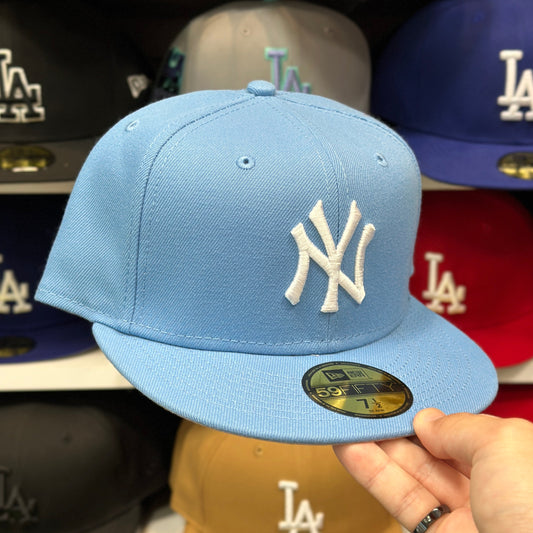 New Era New York Yankees Light Blue/White 59FIFTY Fitted Hat