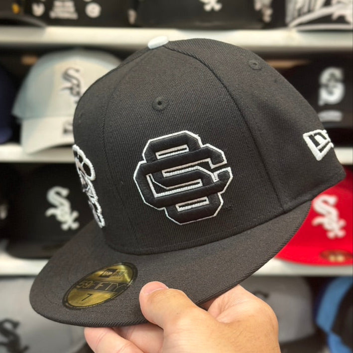 New Era 59FIFTY USC Trojans NCAA Dual Logo Fitted Cap Black