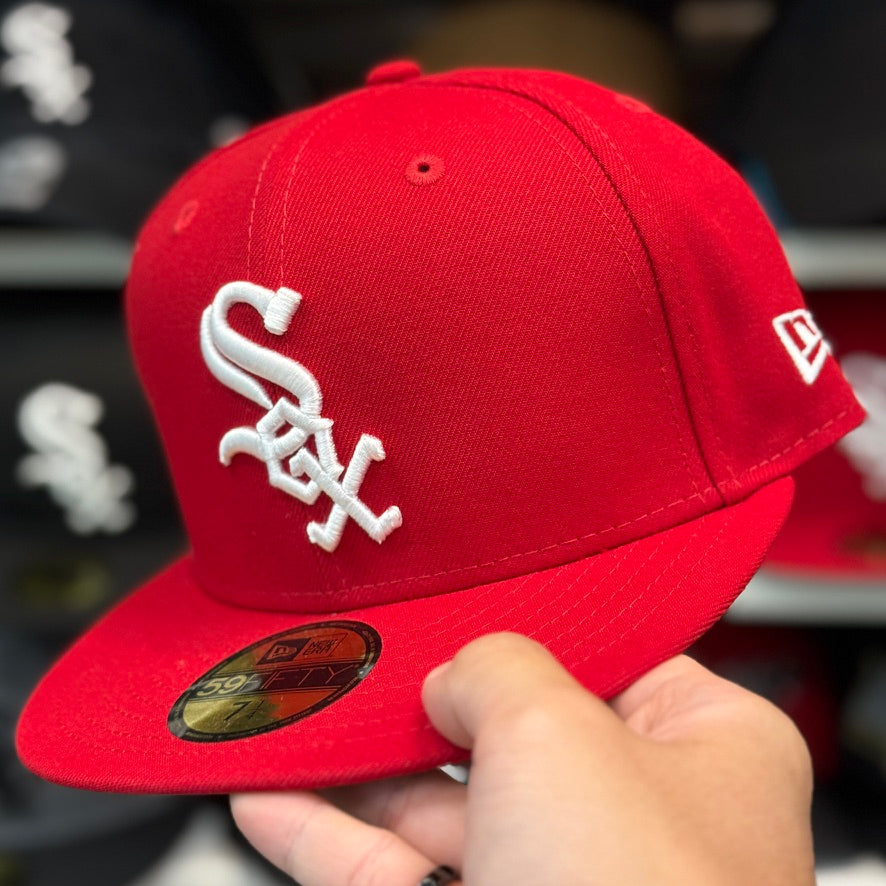 New Era Chicago White Sox 59FIFTY Fitted Hat | Red