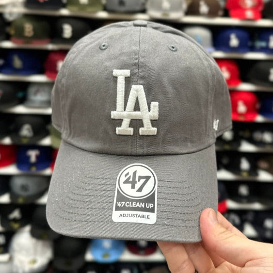 LA Dodgers MLB Dad Cap '47 Brand Clean Up Adjustable Curve Hat Color Options