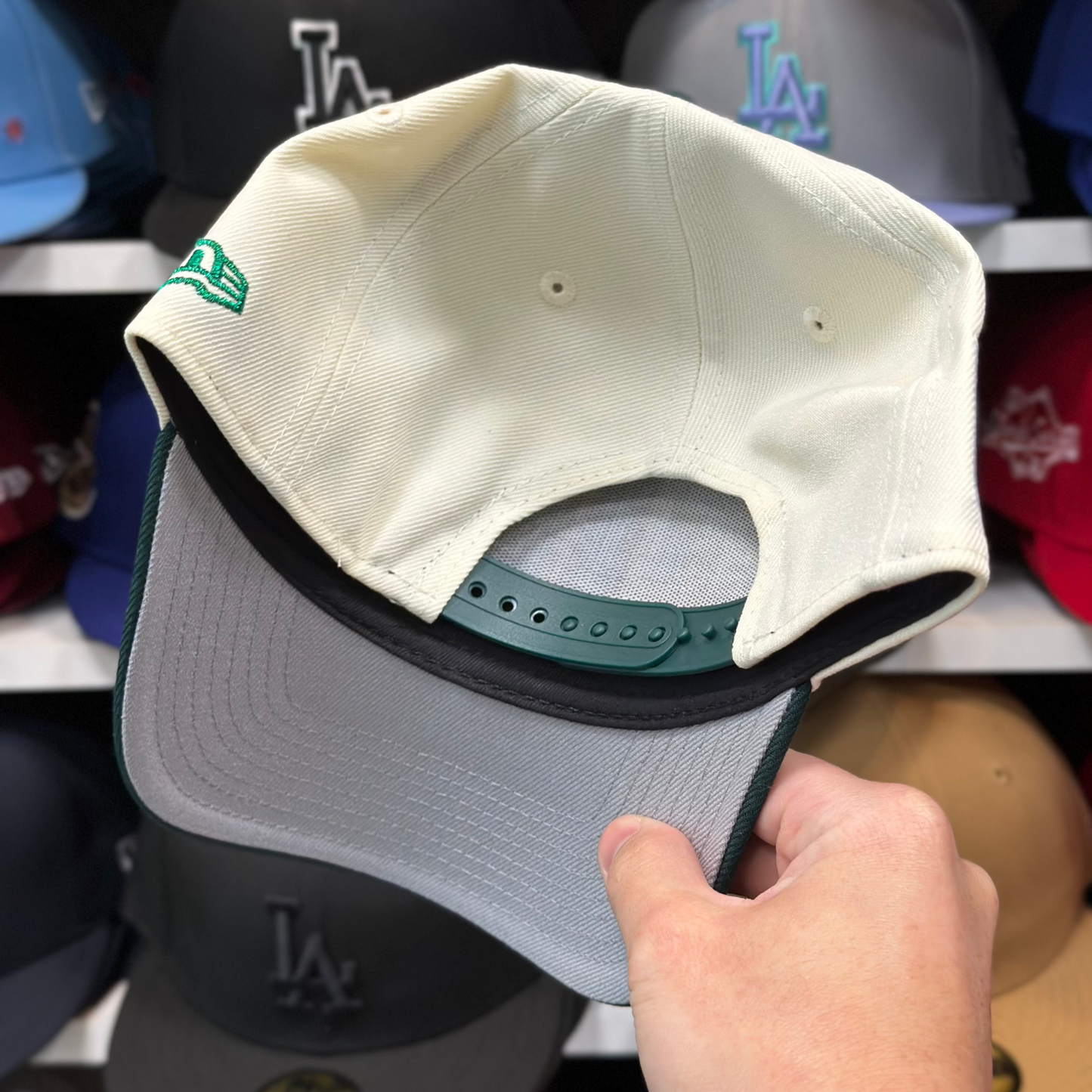 New Era Mexico WBC World Baseball Classic A-Frame 9FIFTY Snapback Creme/Green