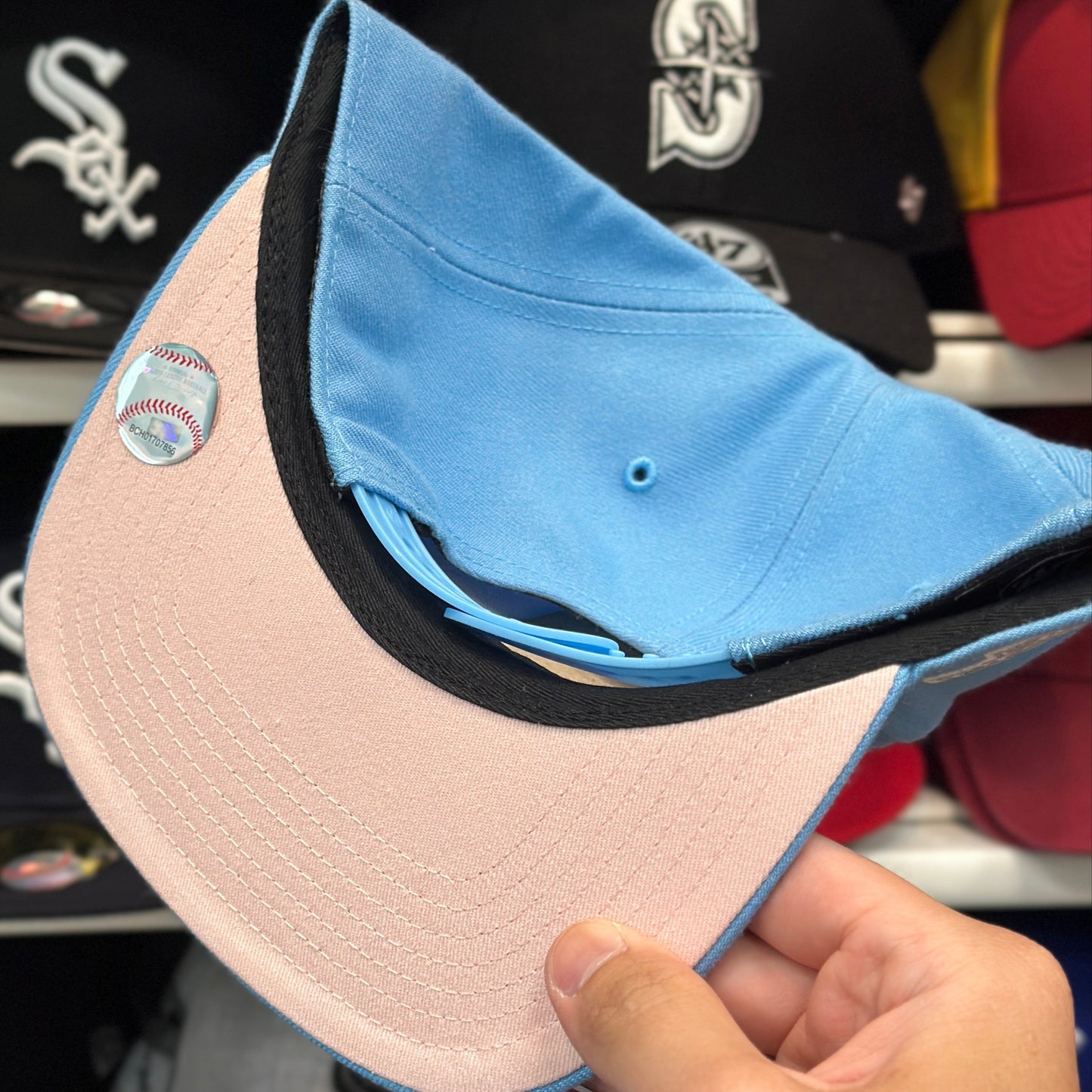 Chicago White Sox MLB All Star Game | '47 Brand Captain Snapback | Light Blue/Pink