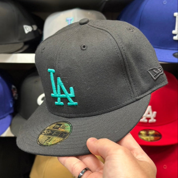 LA Dodgers MLB Vintage | New Era 59FIFTY Fitted | Black/Teal