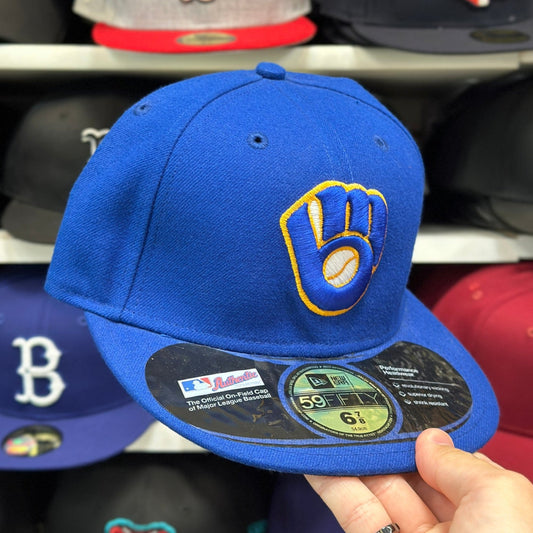New Era Milwaukee Brewers 59FIFTY Fitted Hat | Blue