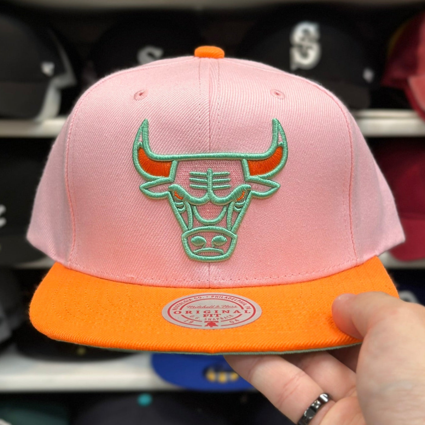 Chicago Bulls Multicolor Mitchell & Ness Snapback