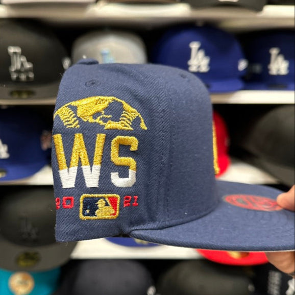 Mitchell & Ness Atlanta Braves MLB World Series Snapback Navy